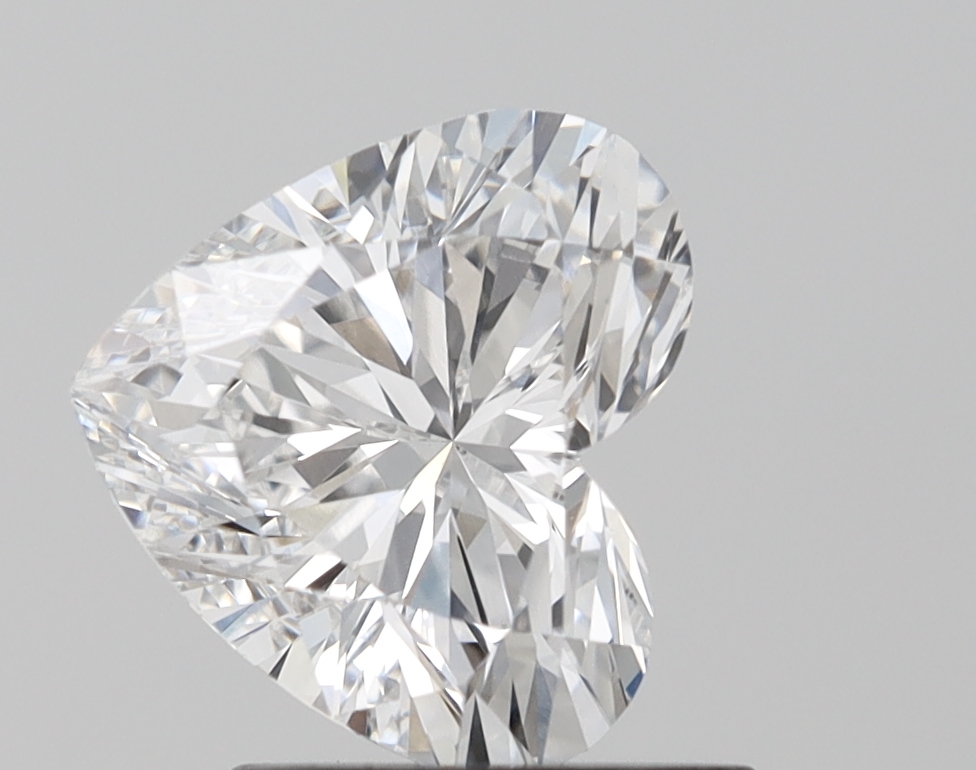 1.33 Carat Heart Cut Lab Diamond