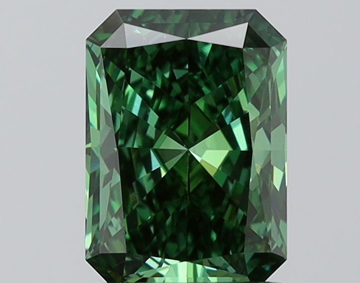 Radiant 1.58 Fancy Vivid Green VVS2