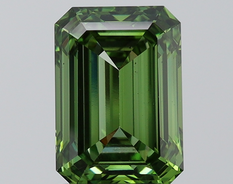 Emerald 2.51 Fancy Vivid Green VS2