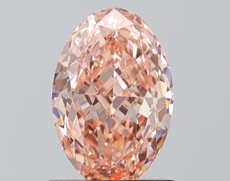 Oval  1.56 Fancy Intense Pink VVS2
